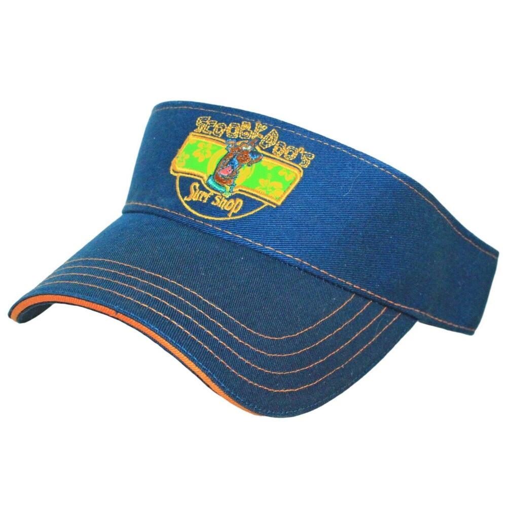 Scooby-Doo Surf Shop Sun Visor Cap - Youth 8/20 or Adult Small / Medium Hat 2002